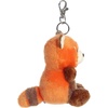 Aurora Adorable Palm Pals Rei Red Panda Clip-On – Fun Collectible Plush for Kids and Adult Collectors – Perfect for Decorating Rooms and Birthday Gifts – Brown 4 Inches