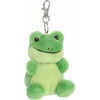 Aurora® Adorable Palm Pals™ Ribbits Frog™ Clip-On- Fun Collectible Plush for Kids and Adult Collectors – Perfect for Backpacks and Birthday Gifts – Green 4 Inches