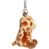 Aurora Adorable Palm Pals Safara Giraffe Clip-On – Fun Collectible Plush for Kids and Adult Collectors – Perfect for Decorating Rooms and Birthday Gifts – Brown 4 Inches