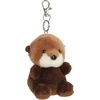 Aurora Adorable Palm Pals Selena Sea Otter Clip-On – Fun Collectible Plush for Kids and Adult Collectors – Perfect for Decorating Rooms and Birthday Gifts – Brown 4 Inches