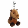 Aurora® Adorable Palm Pals™ Sid Capybara™ Clip-On – Fun Collectible Plush for Kids and Adult Collectors – Perfect for Decorating Rooms and Birthday Gifts – Brown 4 Inches