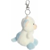 Aurora® Adorable Palm Pals™ Skyla Blueberry Cow™ Clip-On – Fun Collectible Plush for Kids and Adult Collectors – Perfect for Decorating Rooms and Birthday Gifts – Blue 4 Inches