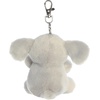 Aurora Adorable Palm Pals Stomps Elephant Clip-On – Fun Collectible Plush for Kids and Adult Collectors – Perfect for Decorating Rooms and Birthday Gifts – Gray 4 Inches