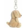 Aurora® Adorable Palm Pals™ Sunny Lab™ Clip-On- Fun Collectible Plush for Kids and Adult Collectors – Perfect for Backpacks and Birthday Gifts – Brown 4 Inches