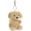 Aurora® Adorable Palm Pals™ Sunny Lab™ Clip-On- Fun Collectible Plush for Kids and Adult Collectors – Perfect for Backpacks and Birthday Gifts – Brown 4 Inches