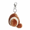 Aurora® Adorable Palm Pals™ Tackle Football™ Clip-On – Fun Collectible Plush For Kids and Adult Collectors – Perfect for Decorating Rooms and Birthday Gifts – Brown 5 Inches
