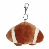 Aurora® Adorable Palm Pals™ Tackle Football™ Clip-On – Fun Collectible Plush For Kids and Adult Collectors – Perfect for Decorating Rooms and Birthday Gifts – Brown 5 Inches