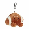 Aurora® Adorable Palm Pals™ Tackle Football™ Clip-On – Fun Collectible Plush For Kids and Adult Collectors – Perfect for Decorating Rooms and Birthday Gifts – Brown 5 Inches