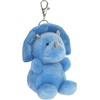 Aurora Adorable Palm Pals Tank Triceratops Clip-On – Fun Collectible Plush for Kids and Adult Collectors – Perfect for Decorating Rooms and Birthday Gifts – Blue 4.5 Inches