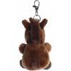 Aurora® Adorable Palm Pals™ Truffle Brown Horse™ Clip-On – Fun Collectible Plush for Kids and Adult Collectors – Perfect for Decorating Rooms and Birthday Gifts – Brown 4 Inches