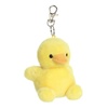 Aurora® Adorable Palm Pals™ Tubby Rubber Ducky™ Clip-On – Fun Collectible Plush For Kids and Adult Collectors – Perfect for Decorating Rooms and Birthday Gifts – Yellow 4 Inches