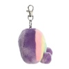 Aurora® Adorable Palm Pals™ Vivi Rainbow™ Clip-On – Fun Collectible Plush For Kids and Adult Collectors – Perfect for Decorating Rooms and Birthday Gifts – Multicolor 4.5 Inches