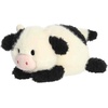 Aurora® Adorable Rumplers™ Connor Cow™ Stuffed Animal – Floppy Characters for Comforting Cuddles – Perfect for Birthdays, Adults and Kids All Ages – Black, White 9.5 Inches