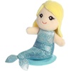 Aurora® Adorable Shoulderkins™ Aquamarine Mermaid™ Stuffed Animal – Fun Buddy that Can Go Everywhere with You – Perfect for Kids 3+ Years and Costumes – 4 Inches
