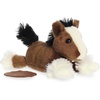 Aurora® Adorable Shoulderkins™ Atlas Clydesdale™ Stuffed Animal – Fun Buddy that Can Go Everywhere with You – Perfect for Kids 3+ Years and Costumes – Brown 7 Inches