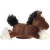 Aurora® Adorable Shoulderkins™ Atlas Clydesdale™ Stuffed Animal – Fun Buddy that Can Go Everywhere with You – Perfect for Kids 3+ Years and Costumes – Brown 7 Inches