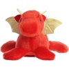Aurora® Adorable Shoulderkins™ Daring Dragon™ Stuffed Animal – Fun Buddy that Can Go Everywhere with You – Perfect for Kids 3+ Years and Costumes – Red 6 Inches