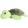Aurora® Adorable Shoulderkins™ Saavy Sea Turtle™ Stuffed Animal – Fun Buddy that Can Go Everywhere with You – Perfect for Kids 3+ Years and Costumes – Green 5.5 Inches