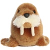 Aurora® Adorable Shoulderkins™ Waffle Walrus™ Stuffed Animal – Fun Buddy that Can Go Everywhere with You – Perfect for Kids 3+ Years and Costumes – Brown 6.5 Inches