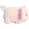 Aurora® Adorable Spudsters™ Axel Axolotl Stuffed Animal – Round Shape Makes for Comforting Cuddles – Perfect for Kids All Ages and Animal Loving Adults – Pink 9 Inches