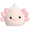 Aurora® Adorable Spudsters™ Axel Axolotl Stuffed Animal – Round Shape Makes for Comforting Cuddles – Perfect for Kids All Ages and Animal Loving Adults – Pink 9 Inches
