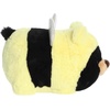 Aurora® Adorable Spudsters™ BAZ Bee Bear™ Stuffed Animal – Round Shape Makes for Comforting Cuddles – Perfect for Kids All Ages and Animal Loving Adults – Black 11 Inches