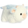 Aurora® Adorable Spudsters™ Bonnie Blueberry Cow™ Stuffed Animal – Round Shape Makes for Comforting Cuddles – Perfect for Kids All Ages and Animal Loving Adults – Blue 10.5 Inches