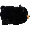Aurora® Adorable Spudsters™ Briar Bear Stuffed Animal – Round Shape Makes for Comforting Cuddles – Perfect for Kids All Ages and Animal Loving Adults – Black 10.5 Inches
