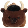 Aurora® Adorable Spudsters™ Buddy Bison™ Stuffed Animal – Round Shape Makes for Comforting Cuddles – Perfect for Kids All Ages and Animal Loving Adults – Brown 10 Inches