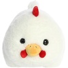 Aurora® Adorable Spudsters™ Claire Chicken™ Stuffed Animal – Round Shape Makes for Comforting Cuddles – Perfect for Kids All Ages and Animal Loving Adults – White 10.5 Inches