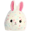 Aurora Adorable Spudsters Connie Confetti Bunny Stuffed Animal – Seasonal Plush For The Spring Season – Perfect for Kids All Ages and Animal Loving Adults – White 10.5 Inches