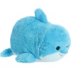 Aurora® Adorable Spudsters™ Dilly Dolphin™ Stuffed Animal – Round Shape Makes For Comforting Cuddles – Perfect for Kids All Ages and Animal Loving Adults – Blue 12 Inches