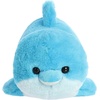 Aurora® Adorable Spudsters™ Dilly Dolphin™ Stuffed Animal – Round Shape Makes For Comforting Cuddles – Perfect for Kids All Ages and Animal Loving Adults – Blue 12 Inches