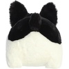 Aurora® Adorable Spudsters™ Fern French Bulldog™ Stuffed Animal – Round Shape Makes for Comforting Cuddles – Perfect for Kids All Ages and Animal Loving Adults – Black 11 Inches