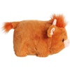 Aurora® Adorable Spudsters™ Hamish Highland Cow™ Stuffed Animal – Round Shape Makes for Comforting Cuddles – Perfect for Kids All Ages and Animal Loving Adults – Brown 10.5 Inches
