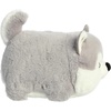 Aurora® Adorable Spudsters™ Haze Husky Stuffed Animal – Round Shape Makes for Comforting Cuddles – Perfect for Kids All Ages and Animal Loving Adults – Gray 9.5 Inches