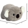 Aurora® Adorable Spudsters™ Kira Koala Stuffed Animal – Round Shape Makes for Comforting Cuddles – Perfect for Kids All Ages and Animal Loving Adults – Gray 9.5 Inches