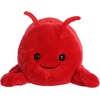 Aurora® Adorable Spudsters™ Lani Lobster™ Stuffed Animal – Round Shape Makes For Comforting Cuddles – Perfect for Kids All Ages and Animal Loving Adults – Red 11.5 Inches