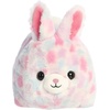 Aurora Adorable Spudsters Moira Mosaic Bunny Stuffed Animal – Seasonal Plush For The Spring Season – Perfect for Kids All Ages and Animal Loving Adults – Purple 10.5 Inches