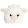 Aurora® Adorable Spudsters™ Moonique Strawberry Milk Cow™ Stuffed Animal – Comforting Cuddles – Playful Companions – White 10 Inches