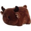 Aurora® Adorable Spudsters™ Morty Moose Stuffed Animal – Round Shape Makes for Comforting Cuddles – Perfect for Kids All Ages and Animal Loving Adults – Brown 10 Inches