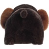 Aurora® Adorable Spudsters™ Mumford Wooly Mammoth™ Stuffed Animal – Round Shape Makes for Comforting Cuddles – Perfect for Kids All Ages and Animal Loving Adults – Brown 10.5 Inches