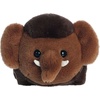 Aurora® Adorable Spudsters™ Mumford Wooly Mammoth™ Stuffed Animal – Round Shape Makes for Comforting Cuddles – Perfect for Kids All Ages and Animal Loving Adults – Brown 10.5 Inches
