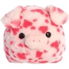 Aurora Adorable Spudsters Pamela Spotted Pig Stuffed Animal – Round Shape Makes For Comforting Cuddles – Perfect for Decorating Rooms and Valentine’s Day – Pink 11 Inches