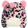 Aurora® Adorable Spudsters™ Priya Pink Leopard™ Stuffed Animal – Round Shape Makes for Comforting Cuddles – Perfect for Kids All Ages and Animal Loving Adults – 10.5 Inches