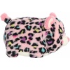 Aurora® Adorable Spudsters™ Priya Pink Leopard™ Stuffed Animal – Round Shape Makes for Comforting Cuddles – Perfect for Kids All Ages and Animal Loving Adults – 10.5 Inches
