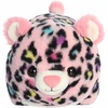 Aurora® Adorable Spudsters™ Priya Pink Leopard™ Stuffed Animal – Round Shape Makes for Comforting Cuddles – Perfect for Kids All Ages and Animal Loving Adults – 10.5 Inches