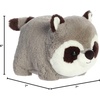 Aurora® Adorable Spudsters™ Rory Raccoon™ Stuffed Animal – Comforting Cuddles – Playful Companions – Grey 10 Inches