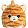 Aurora® Adorable Spudsters™ Taco Orange Tabby™ Stuffed Animal – Round Shape Makes for Comforting Cuddles – Perfect for Kids All Ages and Animal Loving Adults – 10 Inches