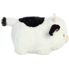 Aurora® Adorable Spudsters™ Tutie Cow Stuffed Animal – Round Shape Makes for Comforting Cuddles – Perfect for Kids All Ages and Animal Loving Adults – White 10 Inches